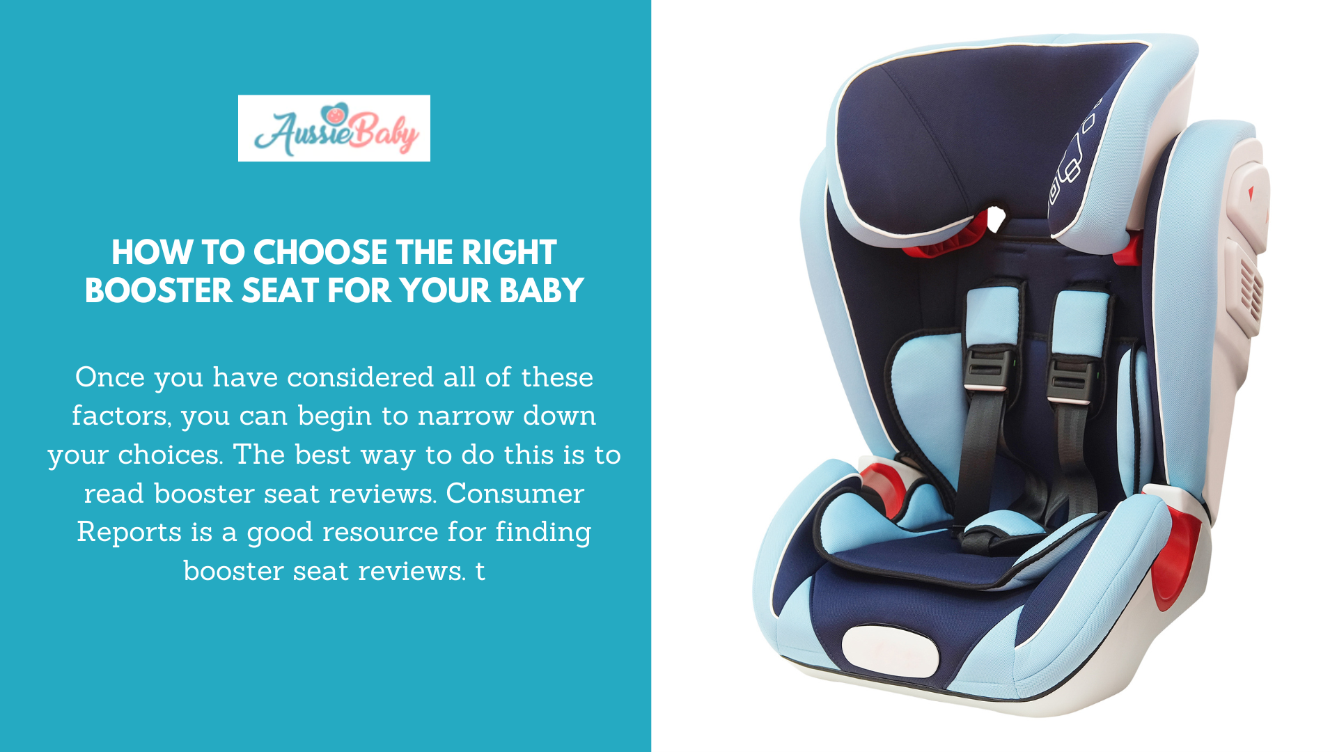 Choosing a 2025 booster seat