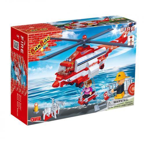 BanBao Fire and Rescue Fire Rescue Helicopter 8315 Aussie Baby