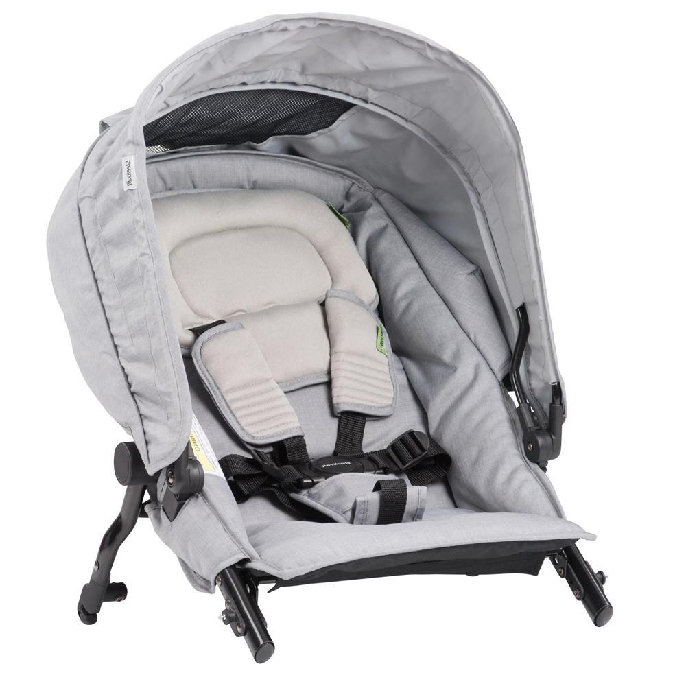 Steelcraft Strider Compact Deluxe Edition Second Seat Grey Linen Aussie Baby