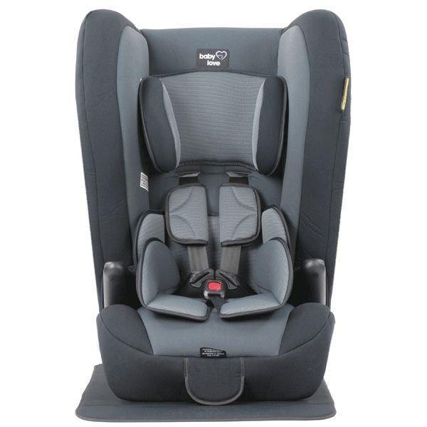 Babylove Ezy Combo ll Convertible Booster Seat Black Aussie Baby