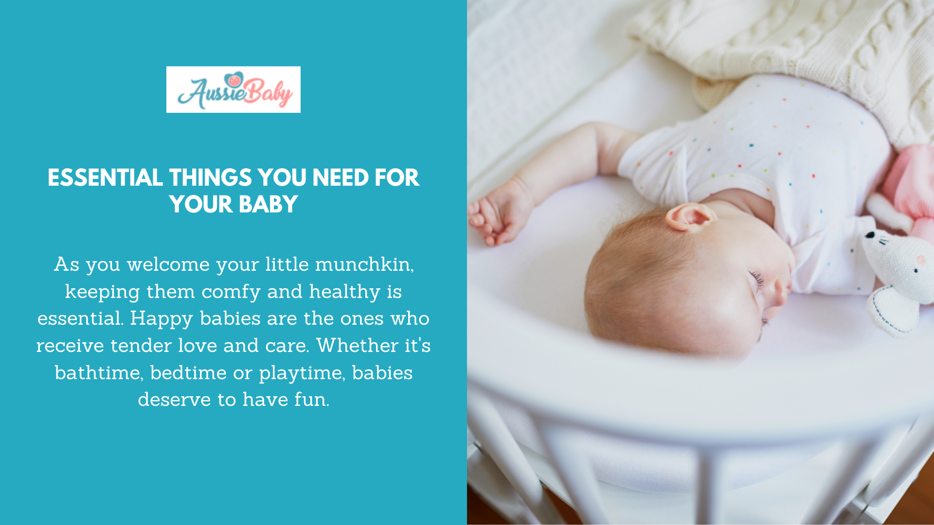 Essential Things You Need For Your Baby – Aussie Baby