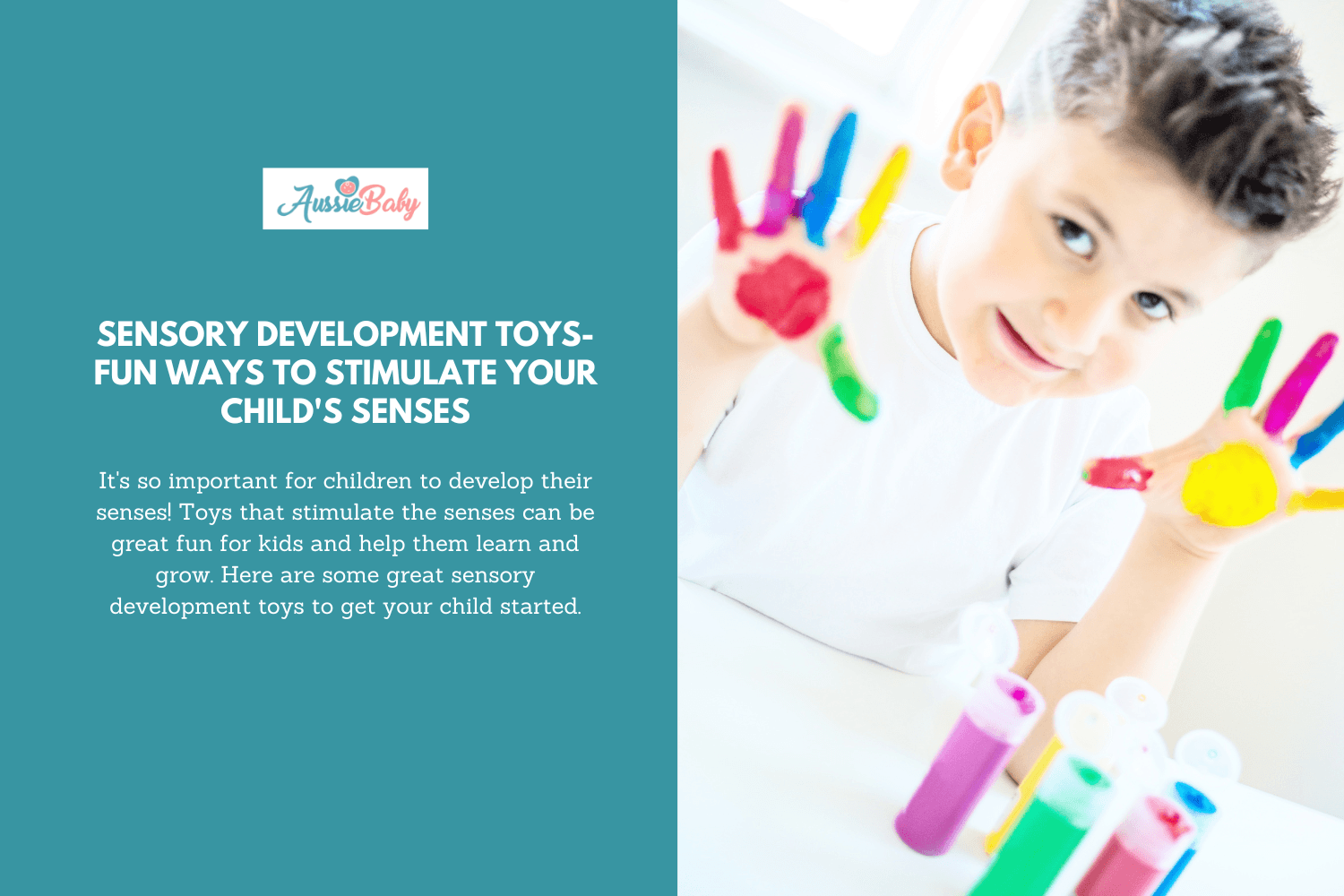 Sensory Development Toys-Fun Ways to Stimulate Your Child's Senses ...