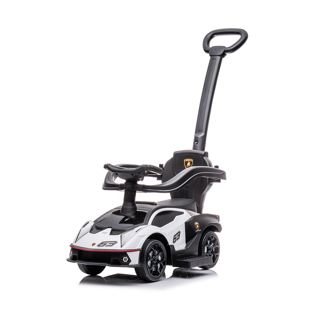 Licensed Lamborghini Essenza SCV12 Foot-to-floor Ride On with Push - W ...