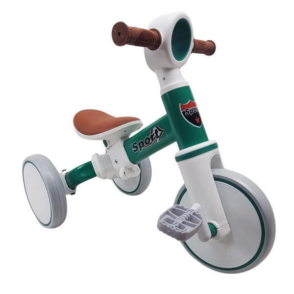 Aussie Baby 2-in-1 Balance Bike & Trike - Green