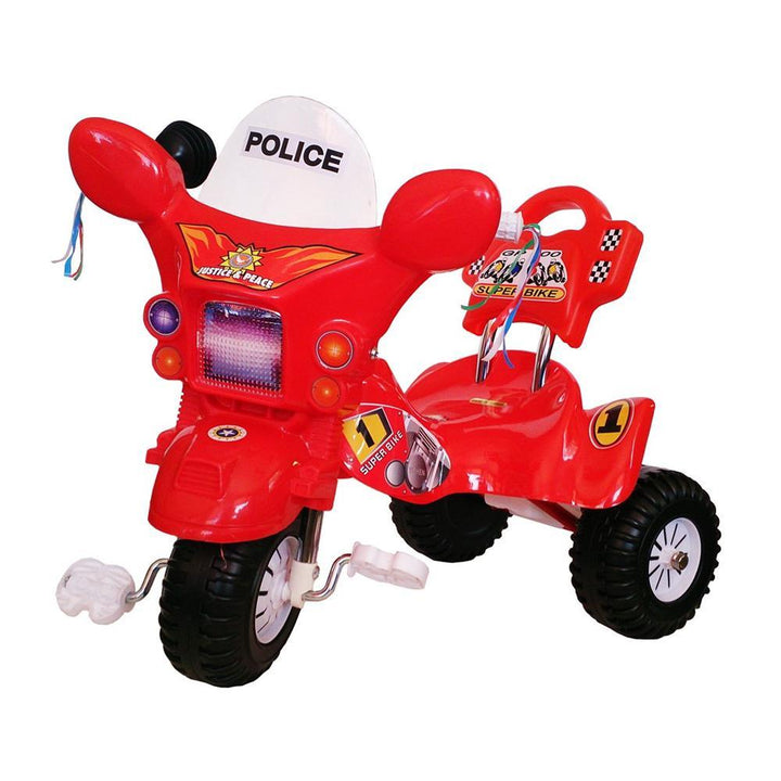 Kids Police Tricycle - Red - Aussie Baby