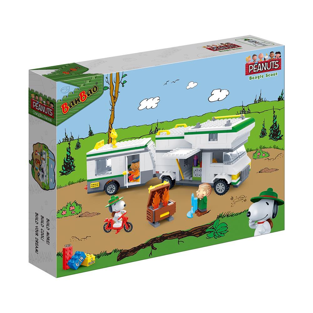 BanBao Peanuts - Snoopy Camper Caravan 7513 – Aussie Baby