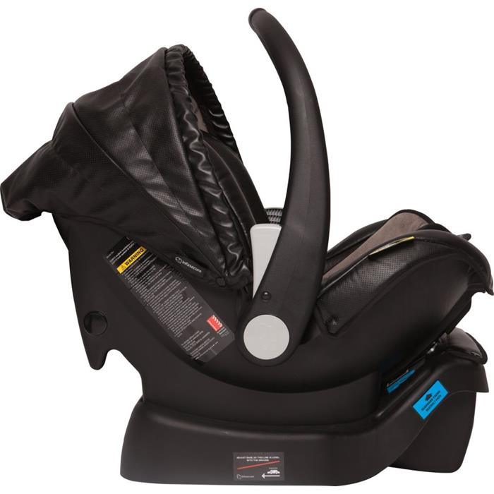 Infa Secure Arlo Vogue ISOFix Infant Carrier Onyx Aussie Baby