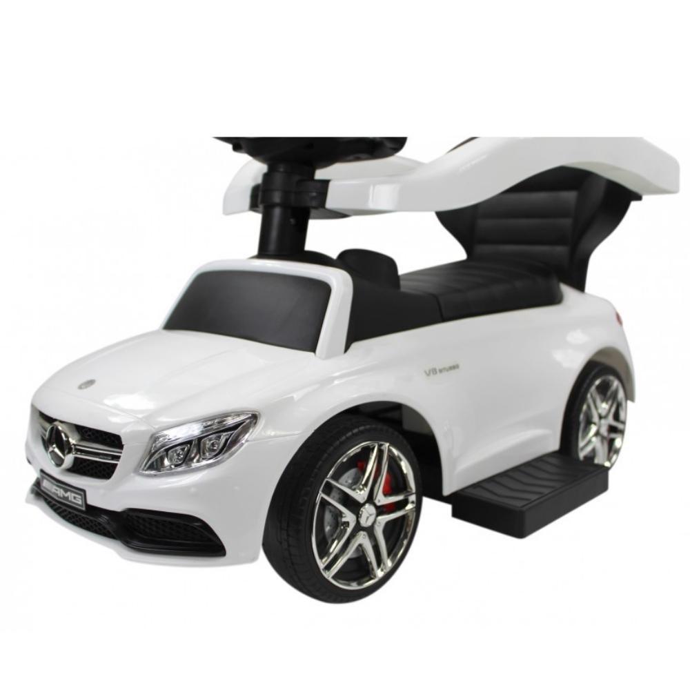 Licensed Mercedes AMG C63 Coupe Ride On Push Car White Aussie Baby