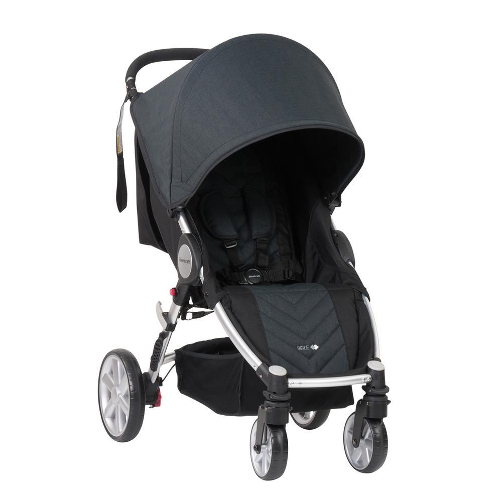 Steelcraft express store stroller ocean blue